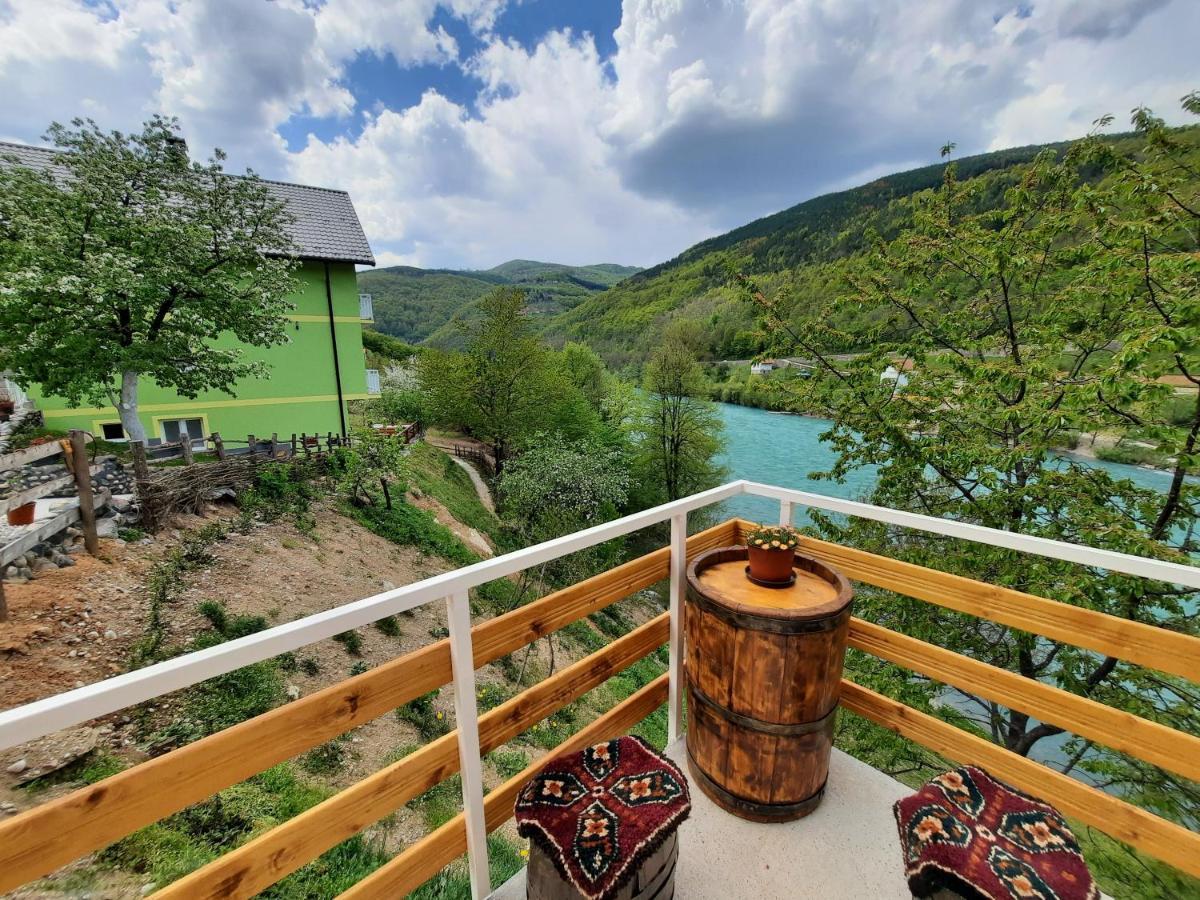 Apartmani Vila Na Drini Foca Esterno foto