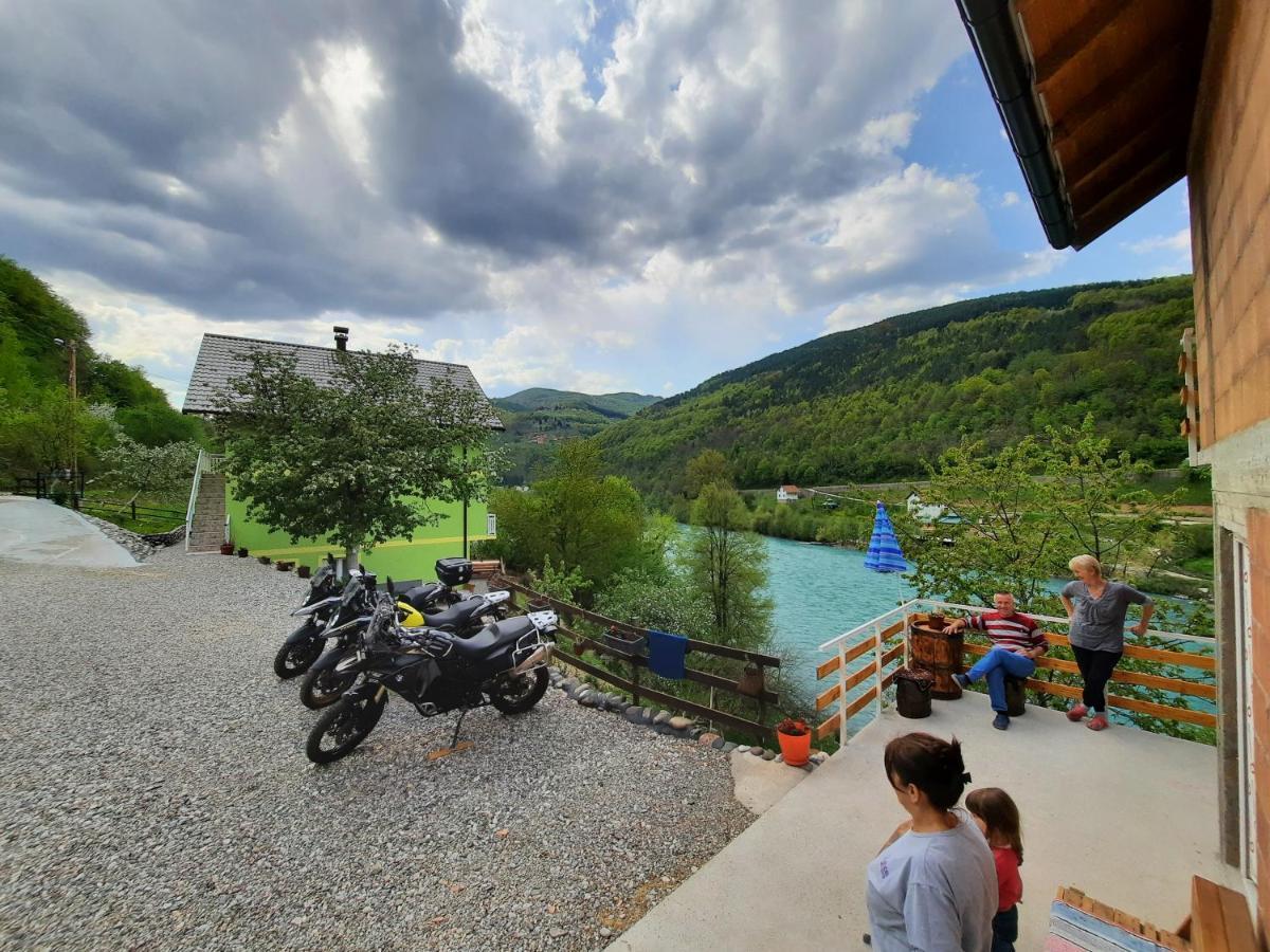 Apartmani Vila Na Drini Foca Esterno foto