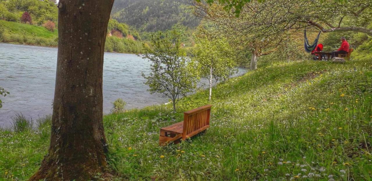 Apartmani Vila Na Drini Foca Esterno foto